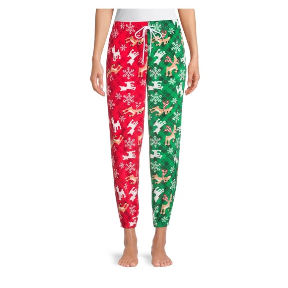 Other - Rudolph women’s fleece joggers with pockets. New with tags.